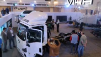ویرا دیزل در نمایشگاه خودرو تهران