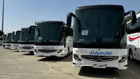واردات اتوبوس مرسدس بنز