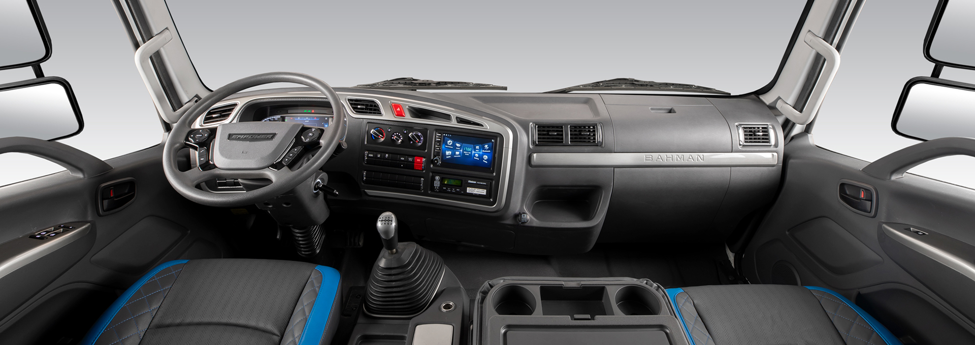 داخل کامیون BD300 کمپرسی