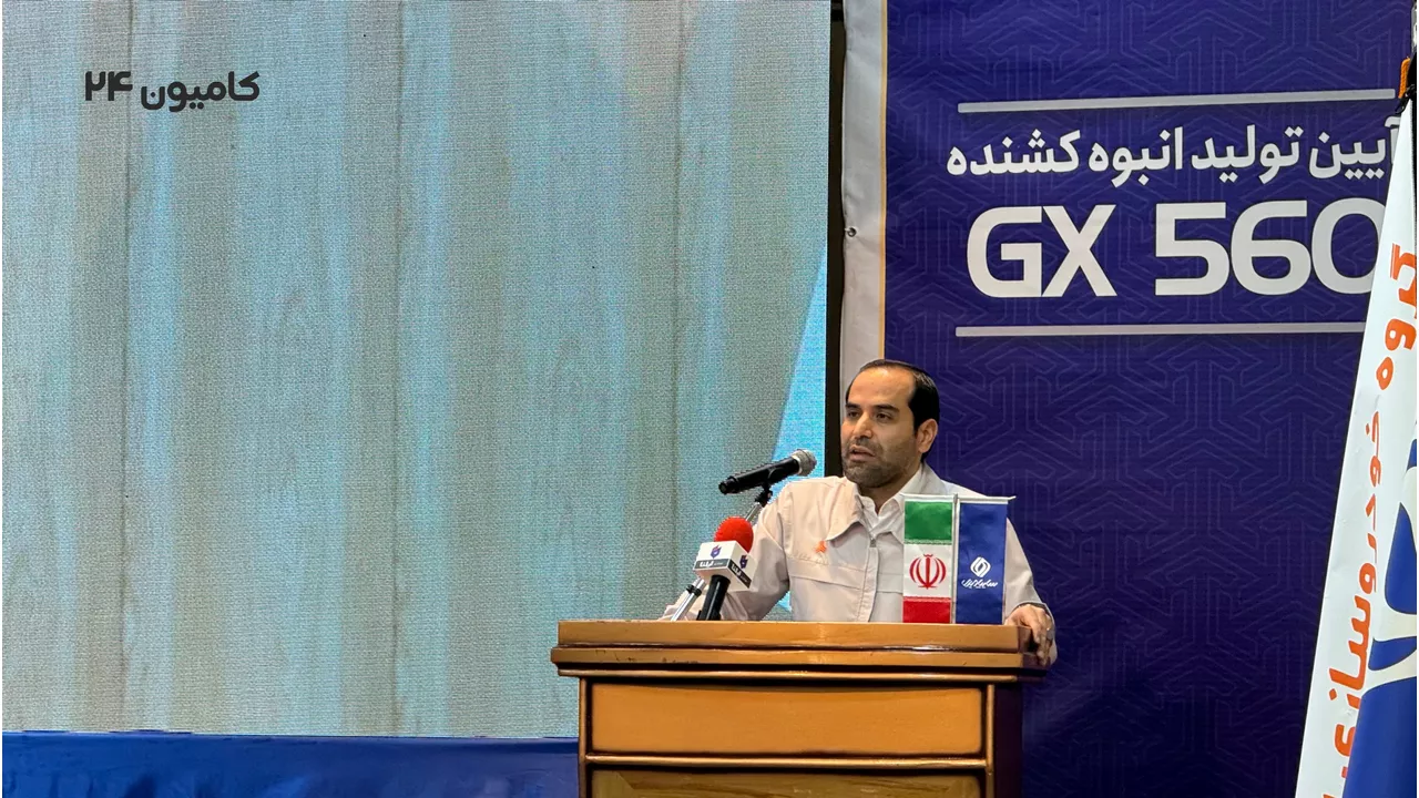 آیین تولید انبوه کشنده GX560 سایپا دیزل